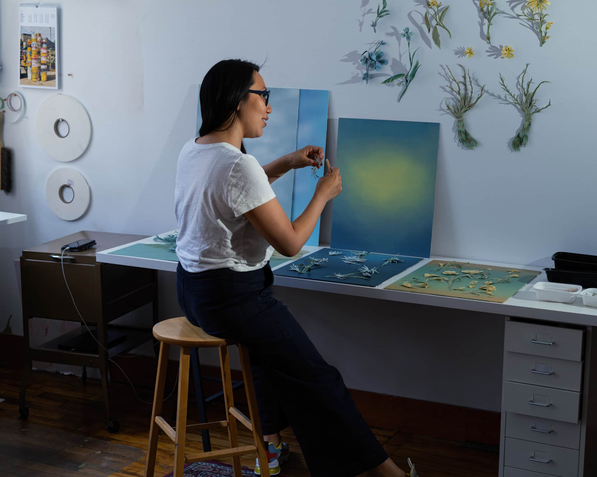 Work in progress shot of Winnie Truong's animation